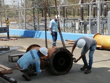 Idaan aún repara una de las bombas de la potabilizadora de Chilibre; puntos altos de la ciudad continuarán sin agua