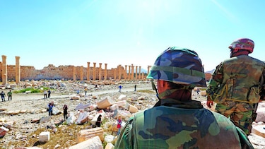 Monumentos de Palmira están a salvo