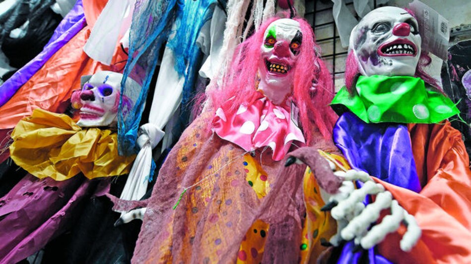 Prohíben disfraces de payaso