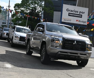 Excel Panamá entrega nueva flota Mitsubishi a Budget Rent a Car