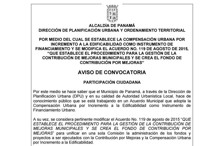 Compensaciones urbanas provocan rechazo  por falta de transparencia 