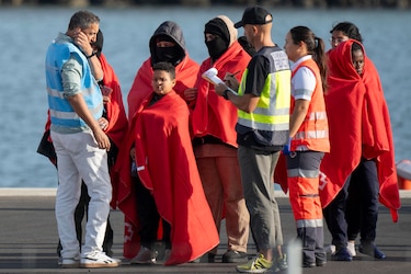Rescatados en costas españolas más de 400 inmigrantes en embarcaciones precarias