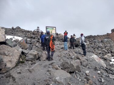 Mueren cuatro alpinistas al caer de volcán Pico de Orizaba en México