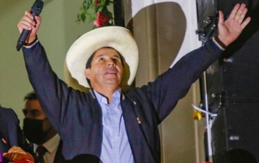 Pedro Castillo, ‘el primer presidente pobre’ de Perú