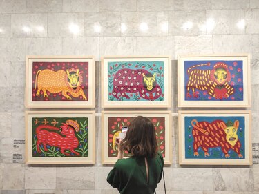 Arte como alivio en medio de la de la guerra