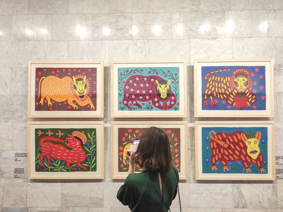 Arte como alivio en medio de la de la guerra