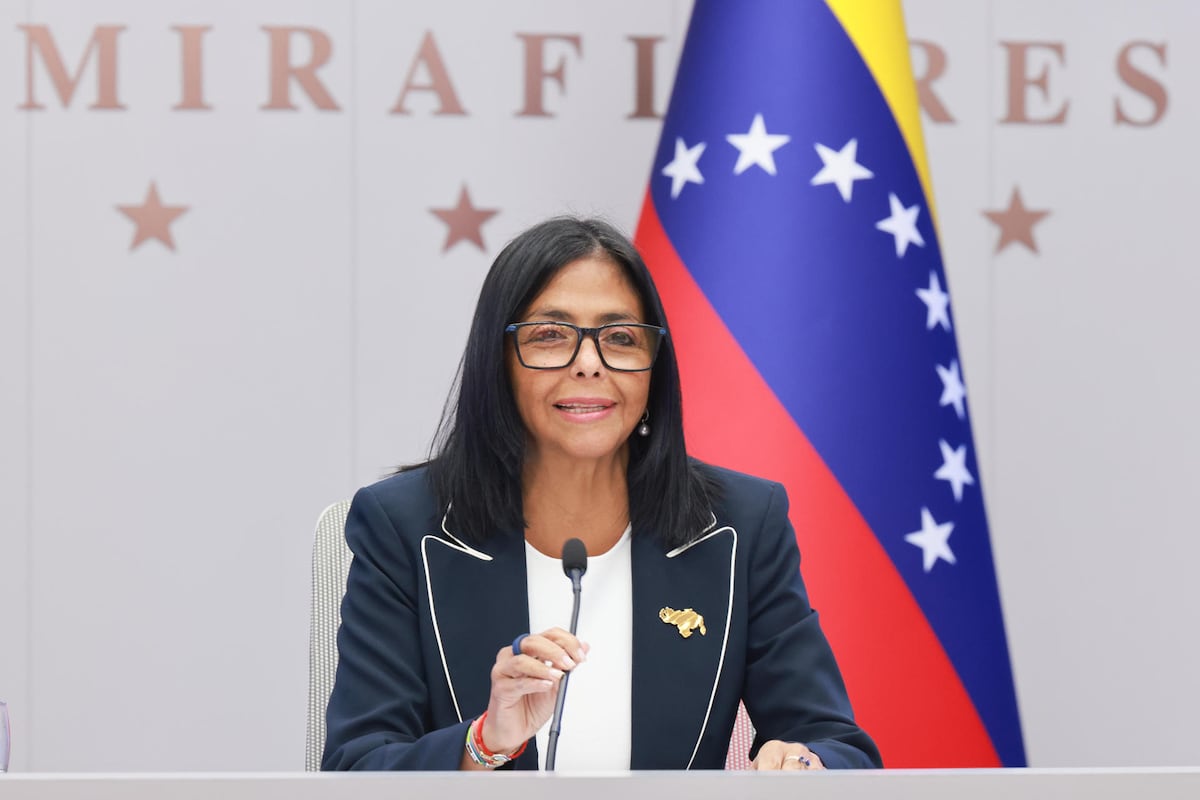 Estados Unidos levanta sanciones a Delcy Rodríguez en un nuevo giro en las relaciones con Venezuela