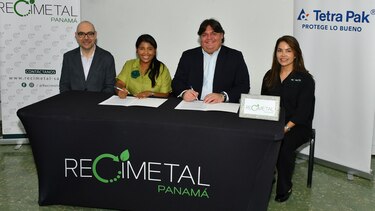 Alianza entre Tetra Pak y Recimetal impulsará reciclaje y economía circular en Panamá