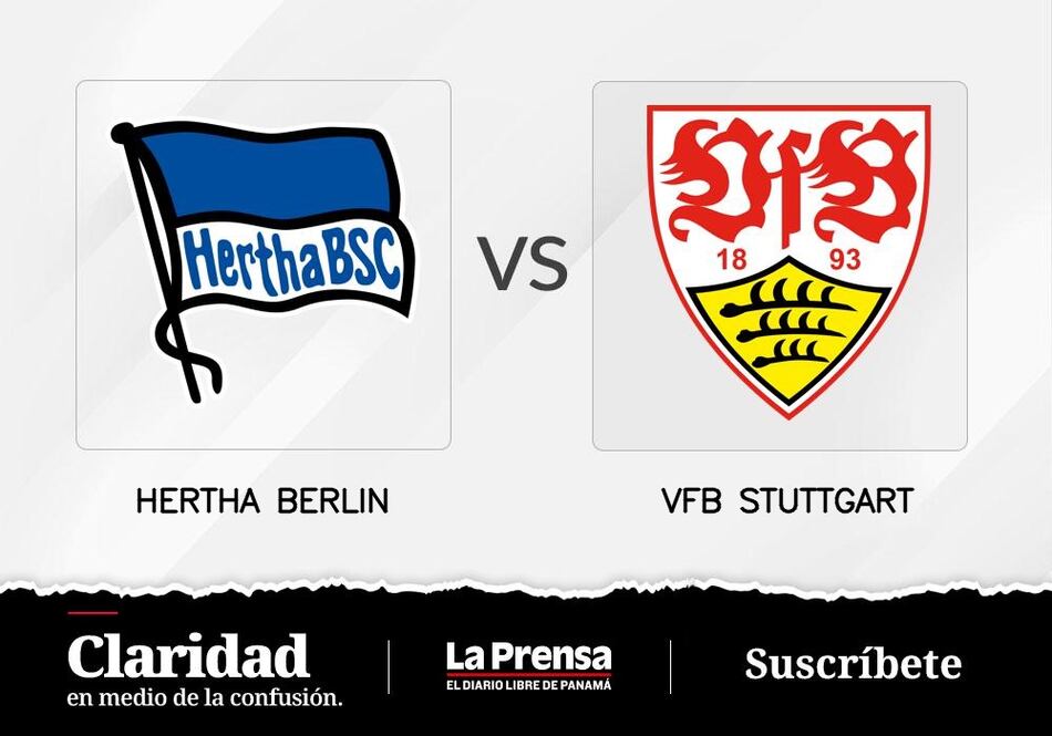 Esta noche VfB Stuttgart jugará de local a Hertha Berlín