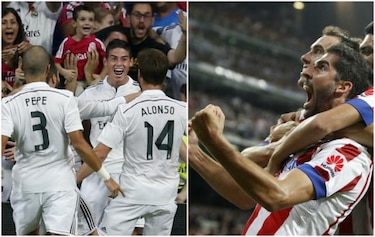 Supercopa: Real Madrid y Atlético empatan 1-1 en el partido de ida