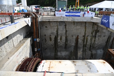 Tuneladora ‘Panamá’ inicia la excavación del tramo soterrado de la Línea 3 del Metro