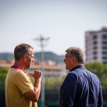 Flick admite que siempre se ha fijado en el fútbol del Barça y en el de Johan Cruyff