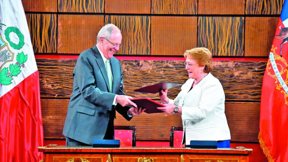 Chile y Perú dejan a un lado sus conflictos
