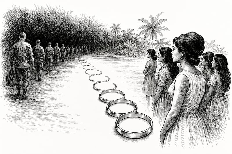 Las viudas de Vietnam, una anécdota histórica