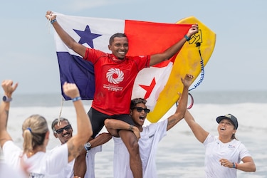 Los Ángeles 2028: el gran objetivo del surf panameño