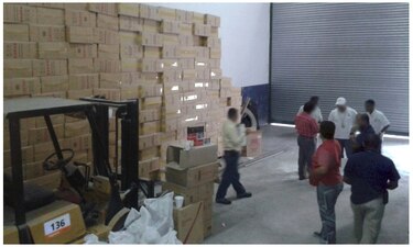 Decomisan cargamento ilegal de cigarrillos valorado en un millón de dólares