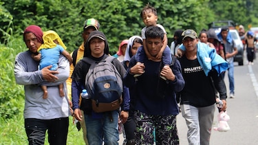 Flujo migratorio inverso: 961 migrantes llegan a Panamá desde el norte