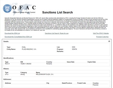 Gobierno extiende exoneraciones turísticas a Plaza Milenio, una sociedad sancionada por Estados Unidos
