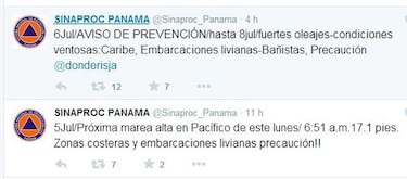 Rescatan embarcación con 16 personas en Bocas del Toro