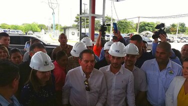 Presidente Cortizo realiza inspección en hospital de Bugaba