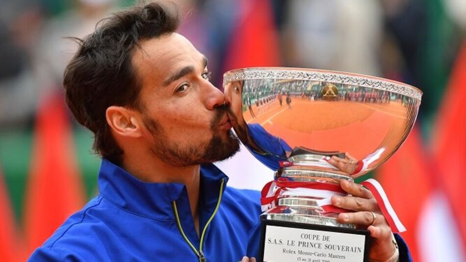 Fognini sucede a Nadal como campeón en Montecarlo