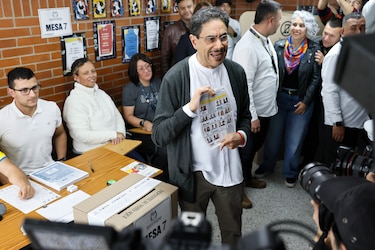 Miedo, dudas y esperanza: así vivieron los colombianos en Panamá la elección presidencial