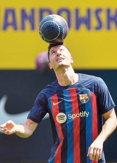 Lewandowski: ‘orgulloso’ y consciente del desafío con el Barça