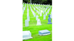 Dejadez en histórico cementerio