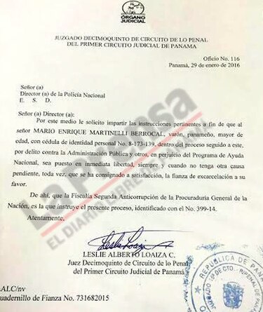 Mario Martinelli paga fianza de $2 millones y queda en libertad inmediata