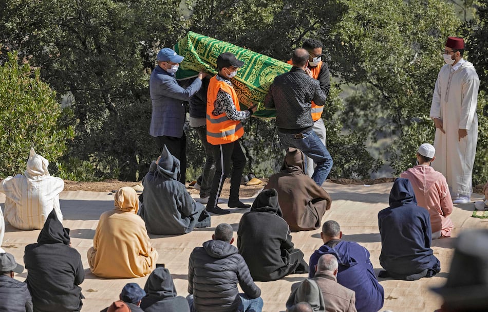 Entierran en Marruecos a Rayan, el niño que murió atrapado en un pozo