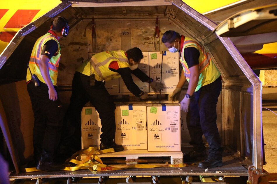 Con la llegada del cuarto lote de vacunas de Pfizer se ha recibido un total de 245,470 dosis