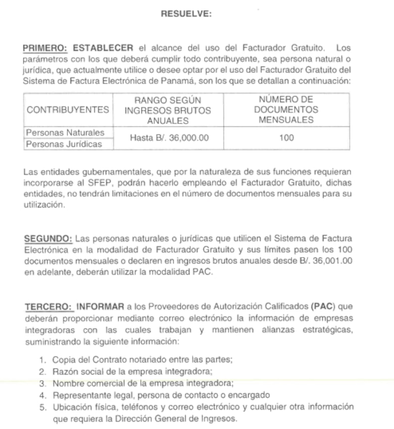 Desde enero de 2026, solo pequeños contribuyentes podrán usar el facturador gratuito