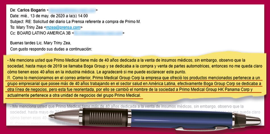 Proveedor Primo dice aclarar inexactitudes