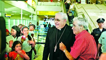 LLEGA EL cardenal panameño