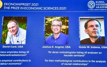 Nobel de Economía para tres especialistas en estudios empíricos del mercado laboral