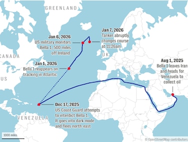Rusia denuncia la ‘intercepción ilegal’ de petrolero por parte de Estados Unidos