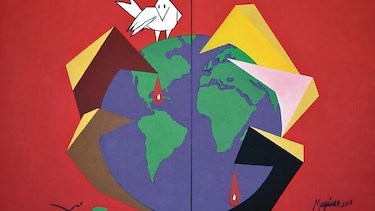 Dos pintoras panameñas en la Bienal de Pekín