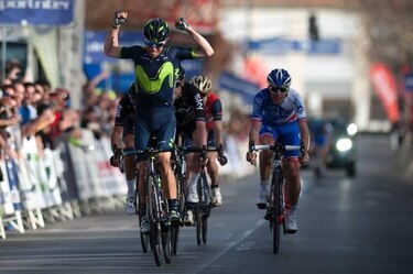 Valverde gana la primera etapa de la Vuelta a Andalucía