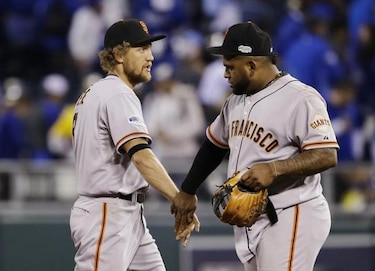 Los Gigantes dan real paliza a Kansas City
