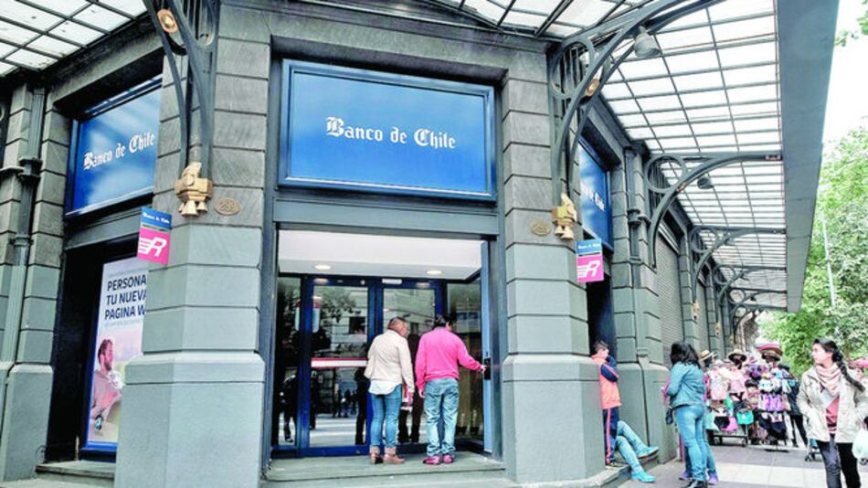 Descenso en la utilidad de la banca chilena