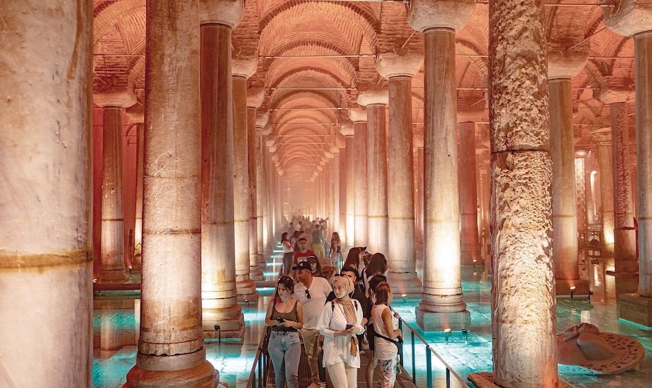 Reabre mística Cisterna Basílica de Estambul