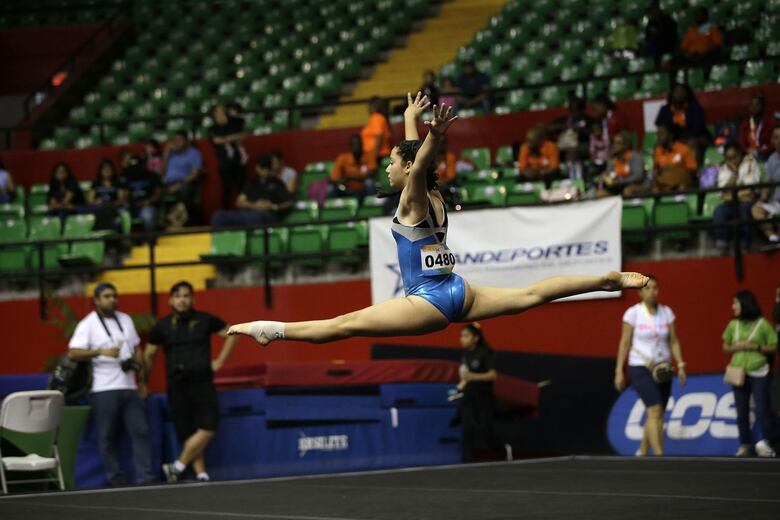 Gimnasia de alto nivel en la Copa IGA en Panamá