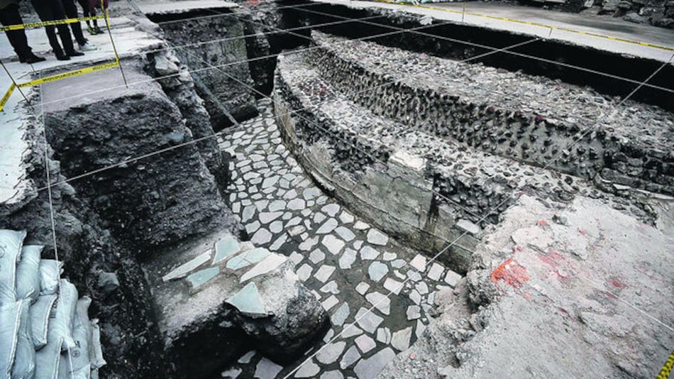 Hallan vestigios aztecas