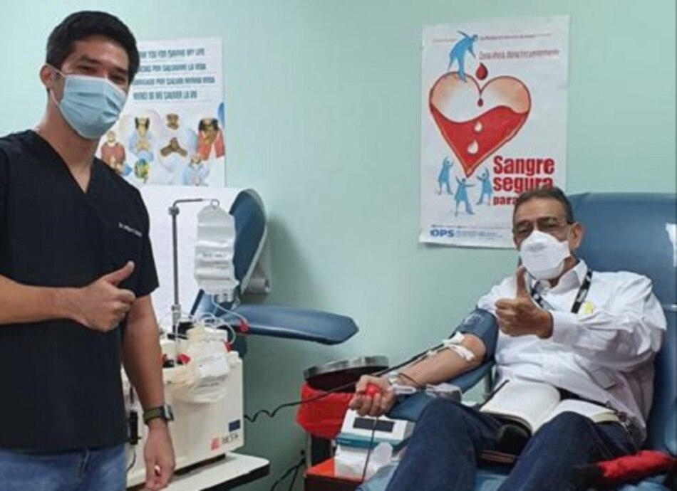 Hospital Santo Tomás ya recibe plasma convaleciente para el tratamiento de pacientes de Covid-19