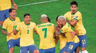 Brasil busca mantener su paso arrollador ante Ecuador
