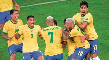 Brasil busca mantener su paso arrollador ante Ecuador
