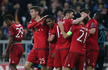 Bayern Múnich y Barcelona estuvieron intratables
