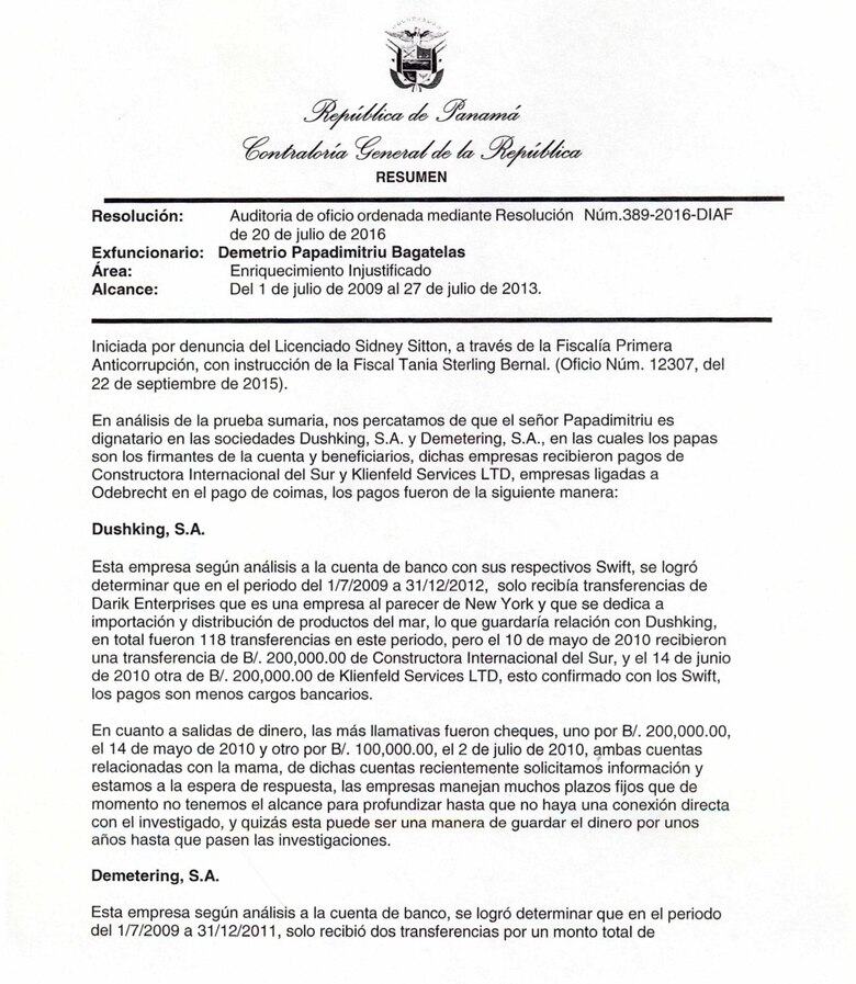 La denuncia de Sidney Sittón contra Jimmy Papadimitriu y su secuela en el caso Odebrecht