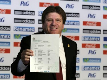 Miguel Herrera define la selección mexicana para el Mundial