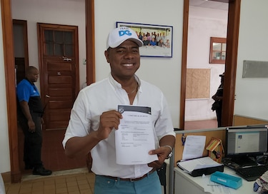 Diógenes Galván va por la Alcaldía de Colón